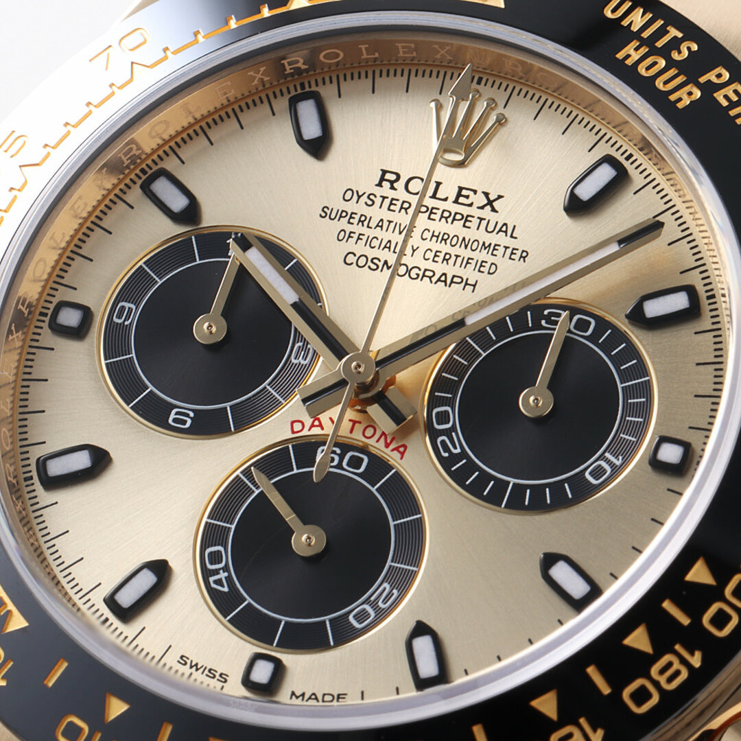 ROLEX(ロレックス)のロレックス コスモグラフ デイトナ 116518LN シャンパン×ブラック ランダム番 メンズ 中古 腕時計 メンズの時計(腕時計(アナログ))の商品写真