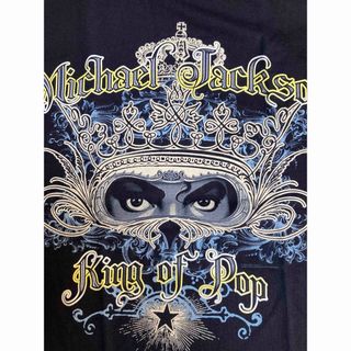 ヘインズ(Hanes)のVINTAGE Michael Jackson KING OF POP T(Tシャツ/カットソー(半袖/袖なし))