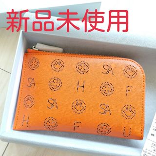 【新品未使用】SALON DE ALFURD スマイルモノグラムL字ミニ財布(財布)