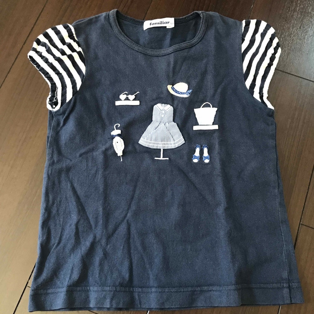 familiar(ファミリア)のfamiliar トップス　120 キッズ/ベビー/マタニティのキッズ服女の子用(90cm~)(Tシャツ/カットソー)の商品写真