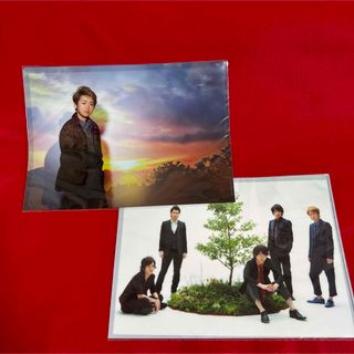 アラシ(嵐)の嵐　大野智　クリアファイル(アイドルグッズ)