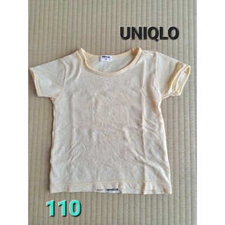 ユニクロ(UNIQLO)の【used】キッズ　UNIQLOキッズ　半袖Tシャツ　110cm(Tシャツ/カットソー)