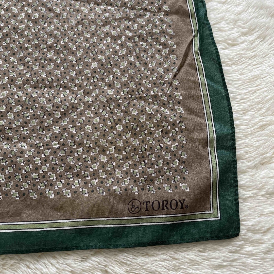 TOROY(トロイ)のトロイ　ハンカチ　紳士 メンズのファッション小物(ハンカチ/ポケットチーフ)の商品写真