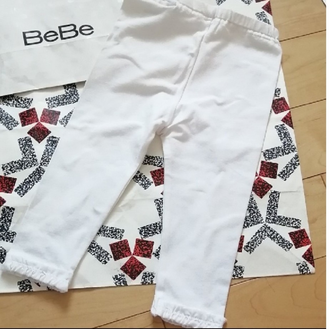 BeBe(ベベ)の新品　べべ　スパッツ　レギンス　ＳＳ　90-100 キッズ/ベビー/マタニティのキッズ服女の子用(90cm~)(パンツ/スパッツ)の商品写真