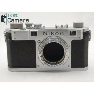 ニコン(Nikon)のNikon S ニコン レンジファインダー 黒目 1/1 T 不良(フィルムカメラ)