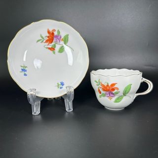 マイセン(MEISSEN)の新品 マイセン ツリユキソウ コーヒーカップ&ソーサー1客、1級品(食器)