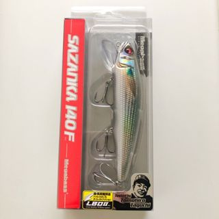 メガバス(Megabass)のMegabass メガバス/SAZANKA 140F サザンカ 140F/GIN BORA 銀ボラ【A70708-007】(ルアー用品)