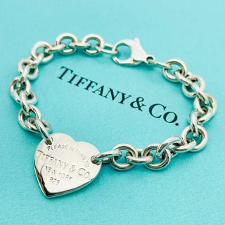 Tiffany & Co. - ティファニー リターントゥ ハートタグ ブレスレット シルバー 17㎝★456