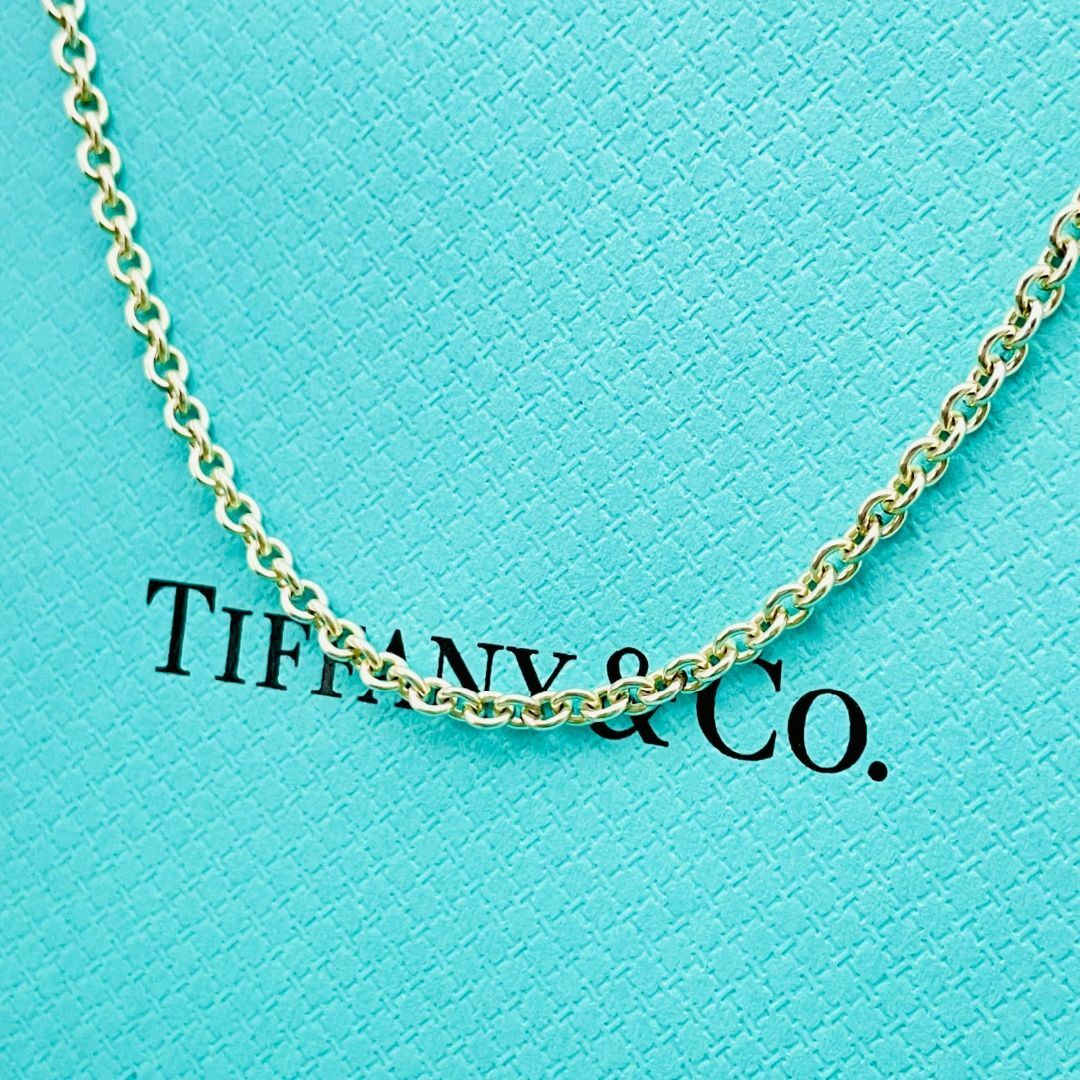 Tiffany & Co.(ティファニー)の美品 太め ティファニー ラージ チェーン ネックレス シルバー★824 レディースのアクセサリー(ネックレス)の商品写真