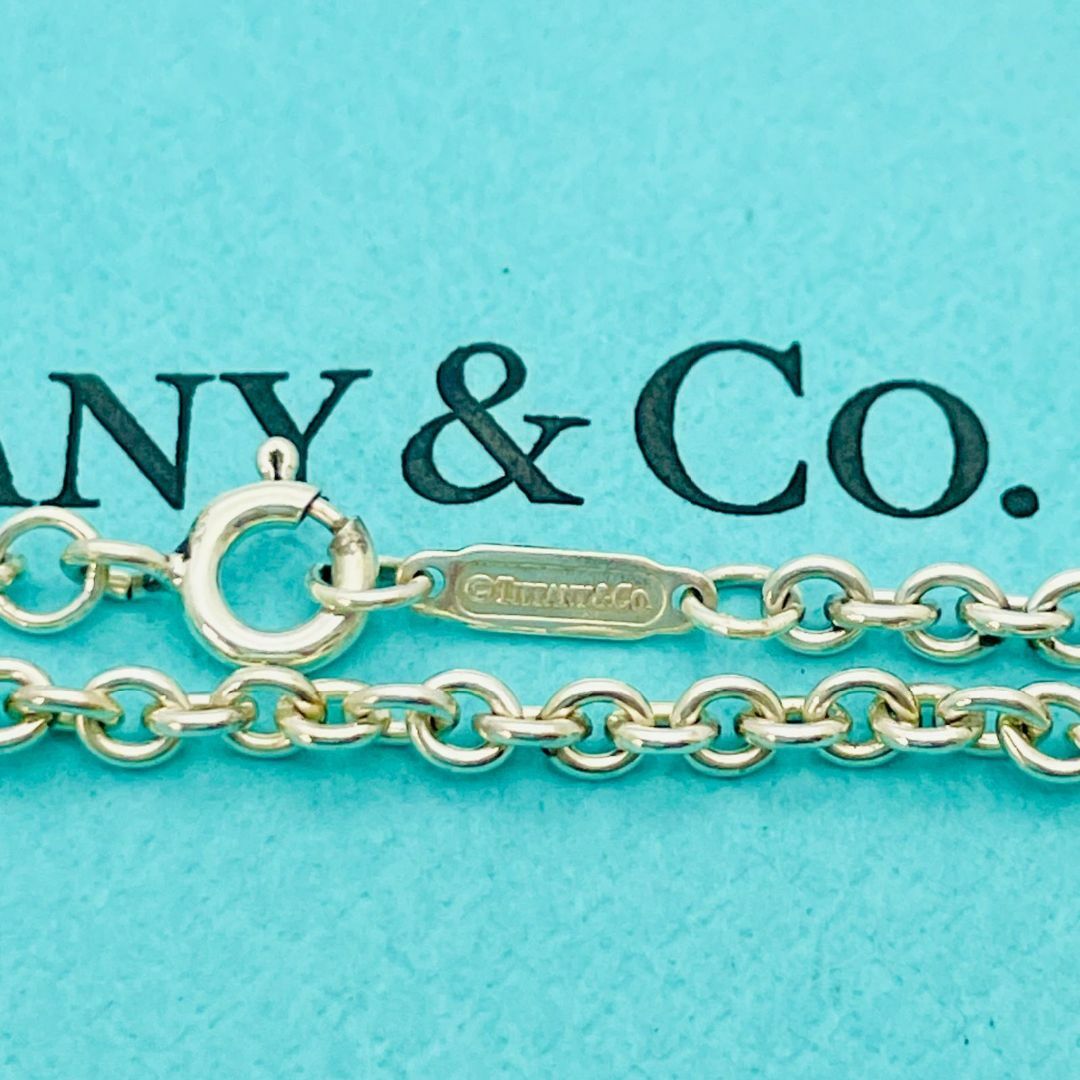 Tiffany & Co.(ティファニー)の美品 太め ティファニー ラージ チェーン ネックレス シルバー★824 レディースのアクセサリー(ネックレス)の商品写真