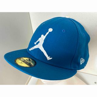 ニューエラー(NEW ERA)のNIKE/コラボ/ニューエラ/別注/キャップ/帽子/ジャンプマン/ジョーダン/青(キャップ)