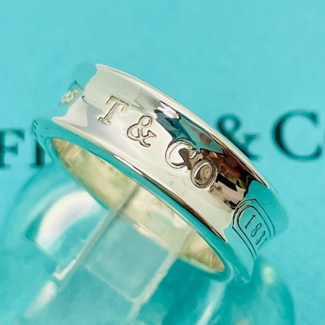 Tiffany & Co.(ティファニー)のティファニー ナローリング ワイド リング シルバー 1837★849 レディースのアクセサリー(リング(指輪))の商品写真