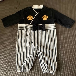 袴ロンパース男の子506070サイズ(和服/着物)