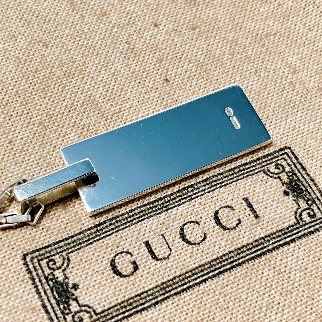 Gucci(グッチ)の【洗浄済】グッチ GUCCI 925 ネックレス シルバー メンズ ON110 メンズのアクセサリー(ネックレス)の商品写真