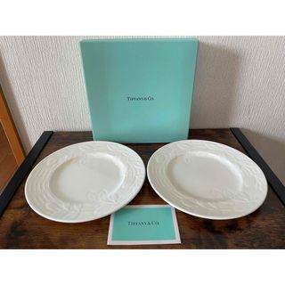 ティファニー(Tiffany & Co.)のティファニー皿  2枚セット(食器)