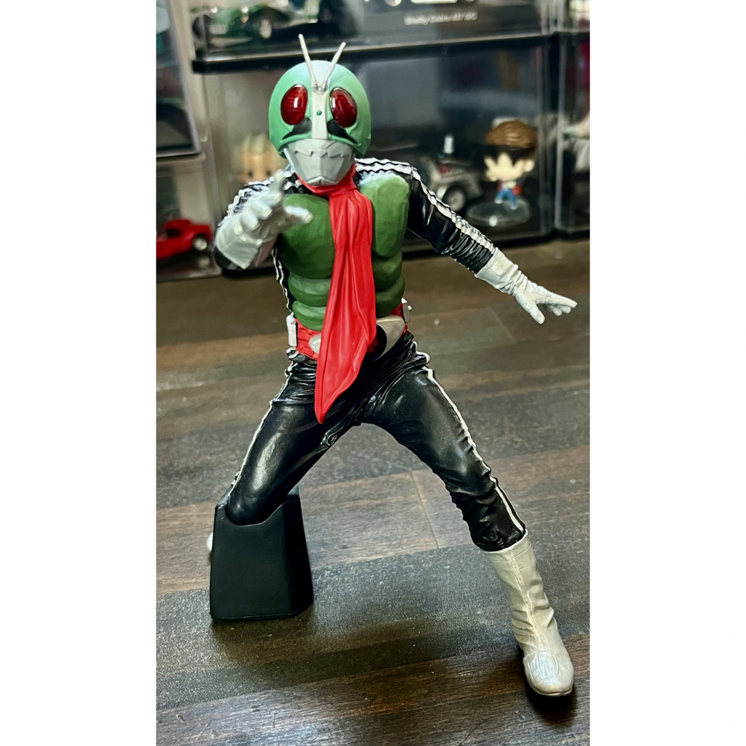 BANDAI(バンダイ)の美品！稀少品！英雄勇像 仮面ライダー1号 フィギュア エンタメ/ホビーのフィギュア(特撮)の商品写真