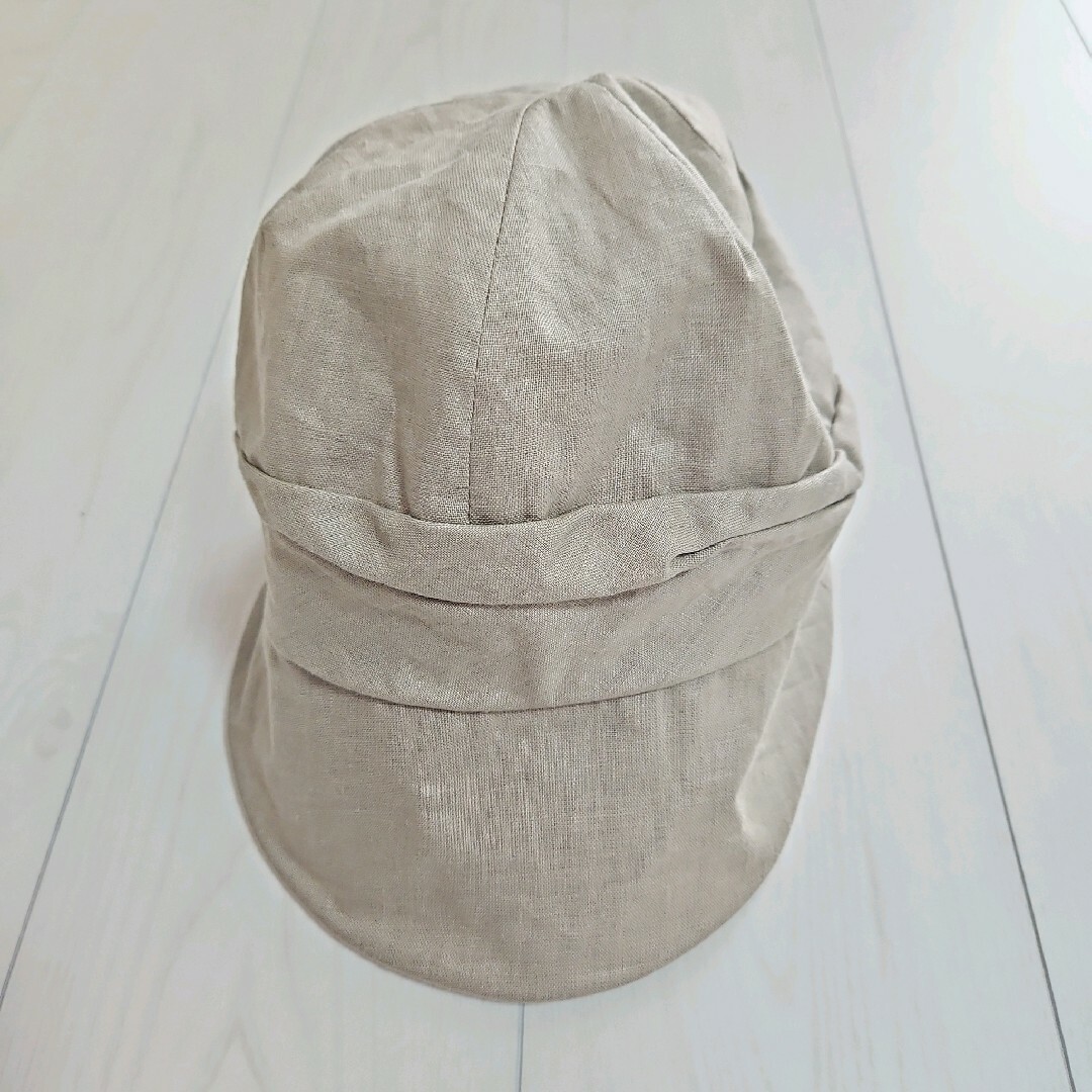 【値下げ】帽子 ハット UVカット 麻 レディースの帽子(ハット)の商品写真