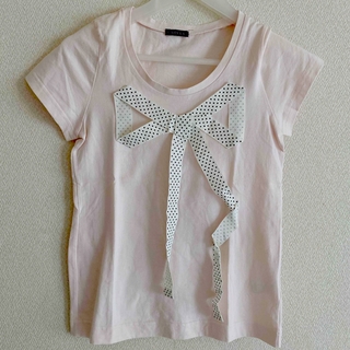 クローラ(CROLLA)のCROLLA クローラ ♡ りぼん  Tシャツ(Tシャツ(半袖/袖なし))