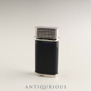 カルティエ(Cartier)のCARTIER カルティエ ライター BRIQUET PASHA DE CARTIER ラッカー黒×プラチナ仕上げ(タバコグッズ)