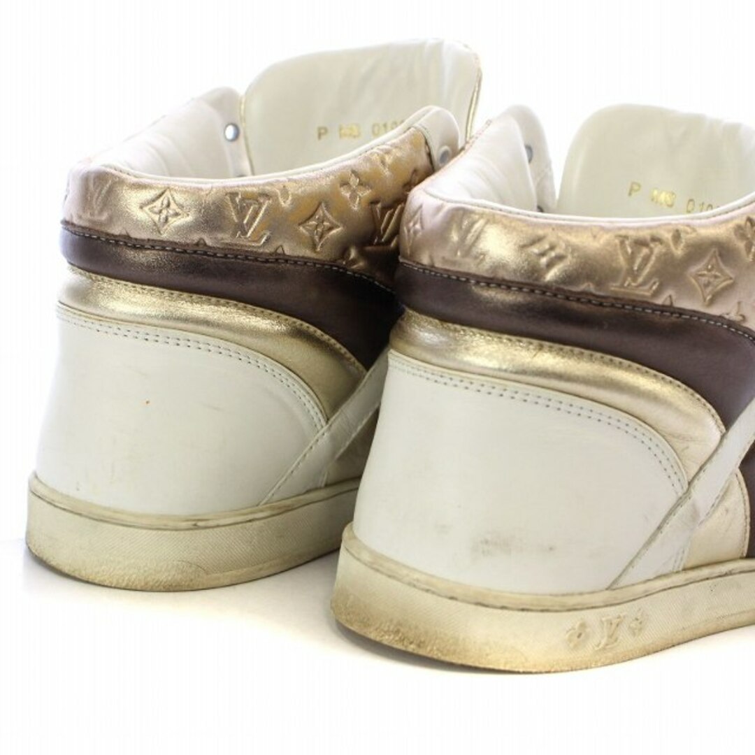 LOUIS VUITTON(ルイヴィトン)のルイヴィトン Leather Sydney Sneakers WhiteGold レディースの靴/シューズ(スニーカー)の商品写真