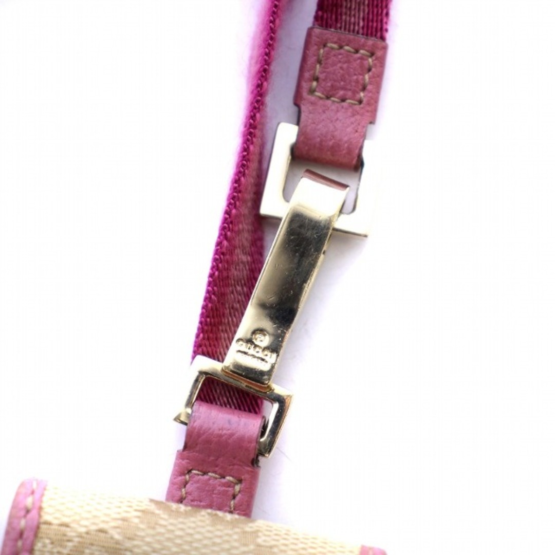 Gucci(グッチ)のグッチ iPod nano 第2世代ケース GG柄 ストラップ付き ピンク メンズのファッション小物(その他)の商品写真