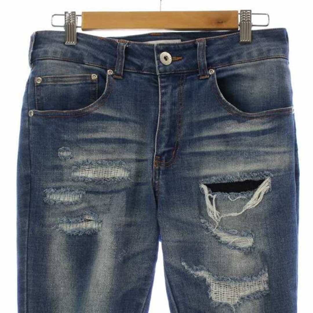 other(アザー)のDay GLORY LIGHT WASH DENIM デニムパンツ ダメージ加工 メンズのパンツ(デニム/ジーンズ)の商品写真