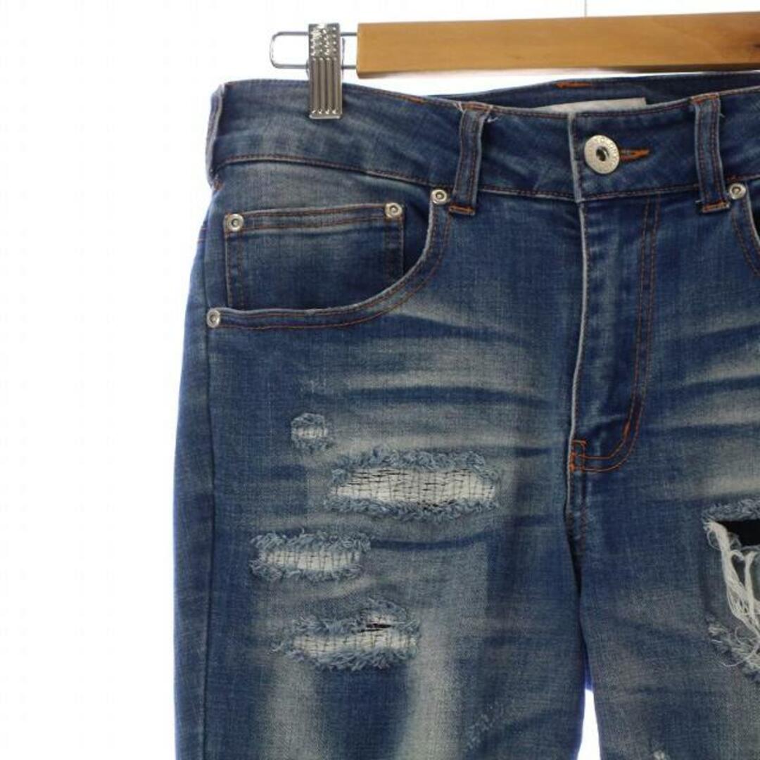 other(アザー)のDay GLORY LIGHT WASH DENIM デニムパンツ ダメージ加工 メンズのパンツ(デニム/ジーンズ)の商品写真