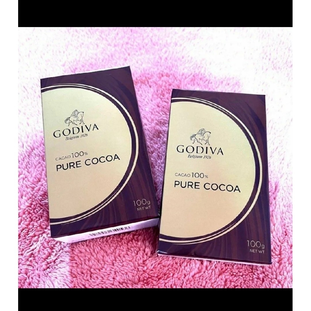 GODIVA(ゴディバ)のGODIVA　パウダーココア　2袋セット  数量限定 食品/飲料/酒の飲料(その他)の商品写真