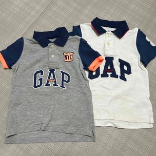 ギャップキッズ(GAP Kids)のGAP 半袖ポロシャツ2枚セット キッズXS(Tシャツ/カットソー)