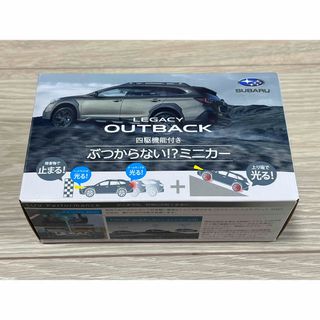 SUBARU ノベルティ　アウトバックぶつからないミニカー