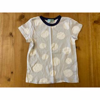 ハッカキッズ(hakka kids)のハッカキッズ ドット 半袖Tシャツ サイズ120(Tシャツ/カットソー)