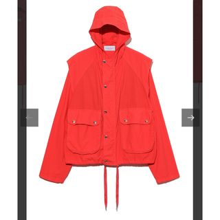 アンユーズド(UNUSED)のUNUSED 2024SS Hooded jacket(ナイロンジャケット)