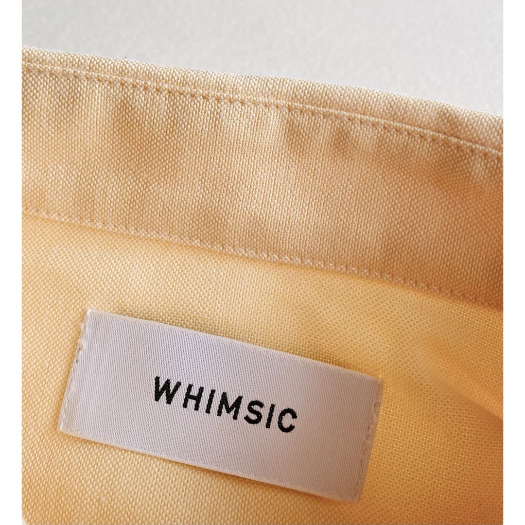 新品 WHIMSIC オーバーサイズカラーシャツ ユニセックス 男女兼用 レディースのトップス(シャツ/ブラウス(長袖/七分))の商品写真