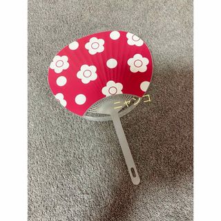 マリークワント(MARY QUANT)の【非売品】MARY QUANT うちわ(ノベルティグッズ)