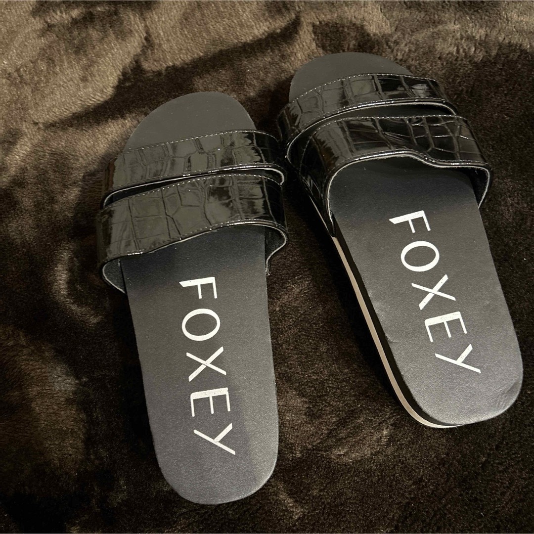 FOXEY(フォクシー)のFOXEY フォクシー  厚底サンダル　ノベルティ レディースの靴/シューズ(サンダル)の商品写真