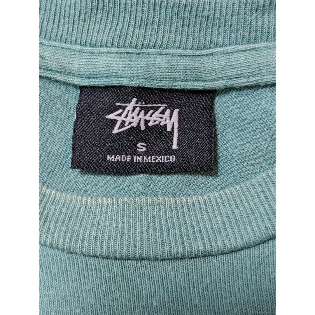 STUSSY(ステューシー)のstussy シャドーマン Tシャツ ライトグリーン メンズのトップス(Tシャツ/カットソー(半袖/袖なし))の商品写真