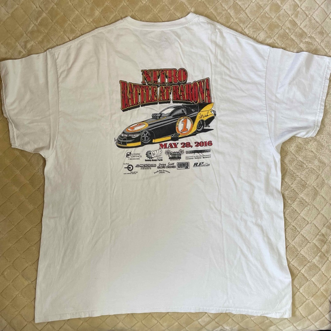 【古着】 Racing T-Shirt メンズのトップス(Tシャツ/カットソー(半袖/袖なし))の商品写真