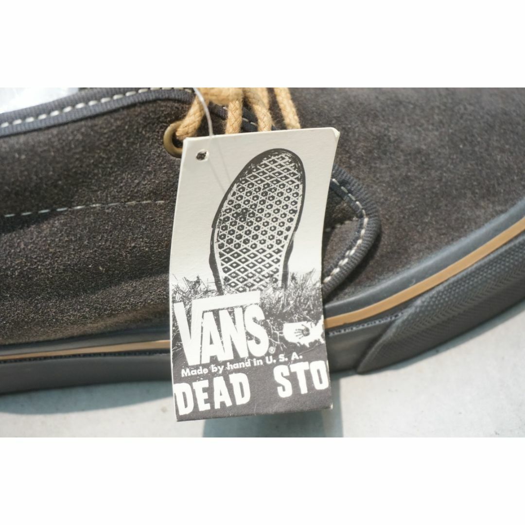 VANS(ヴァンズ)の新品80s VANS USA製 スニーカー ブラウン デッドストック 407O▲ メンズの靴/シューズ(スニーカー)の商品写真