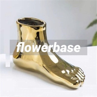 匿名配送❣️足の形の花瓶 インテリア 置物 飾り 足型 フラワーベース(花瓶)