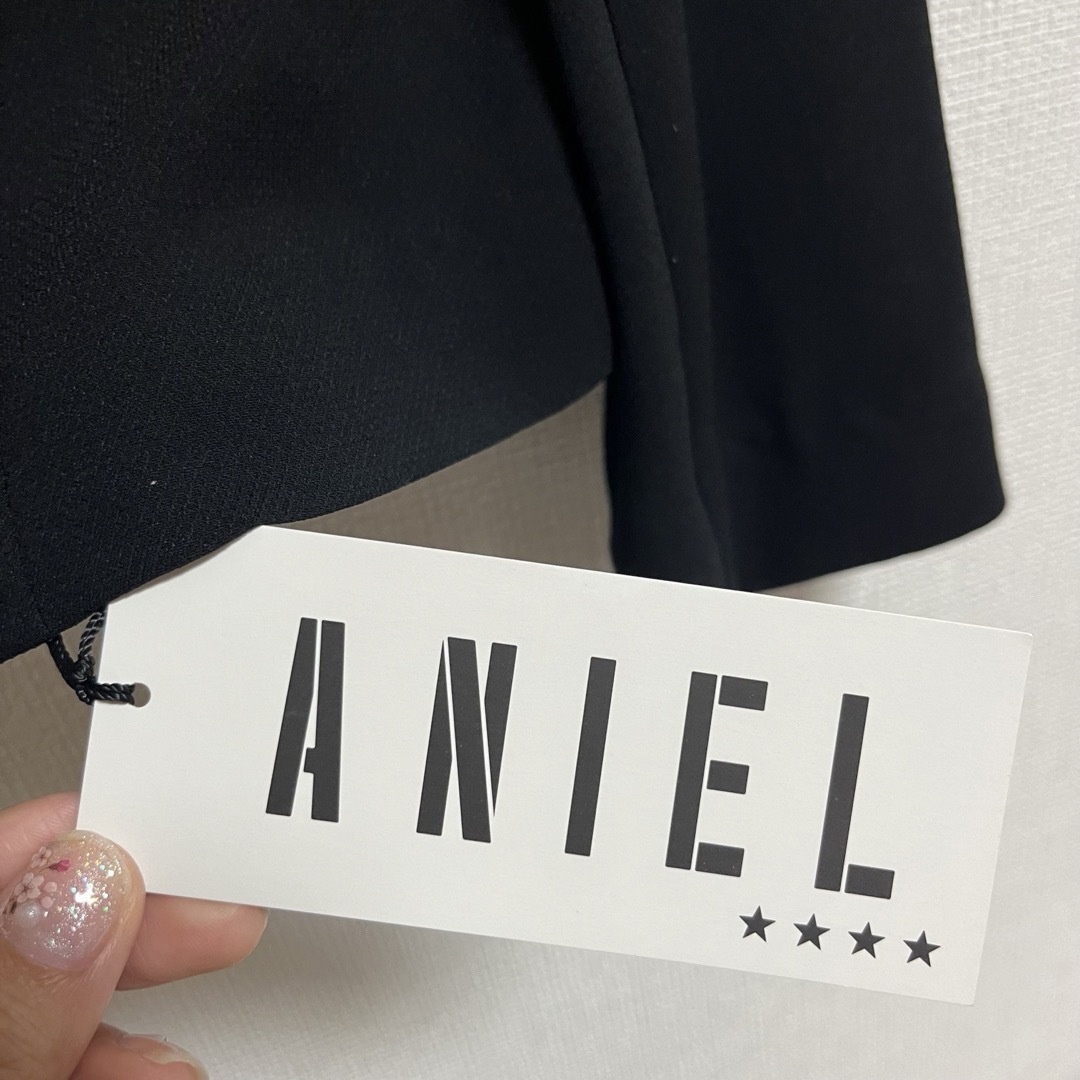 ANIEL アニエル 礼服 上下セット 夏用 レディースのフォーマル/ドレス(礼服/喪服)の商品写真