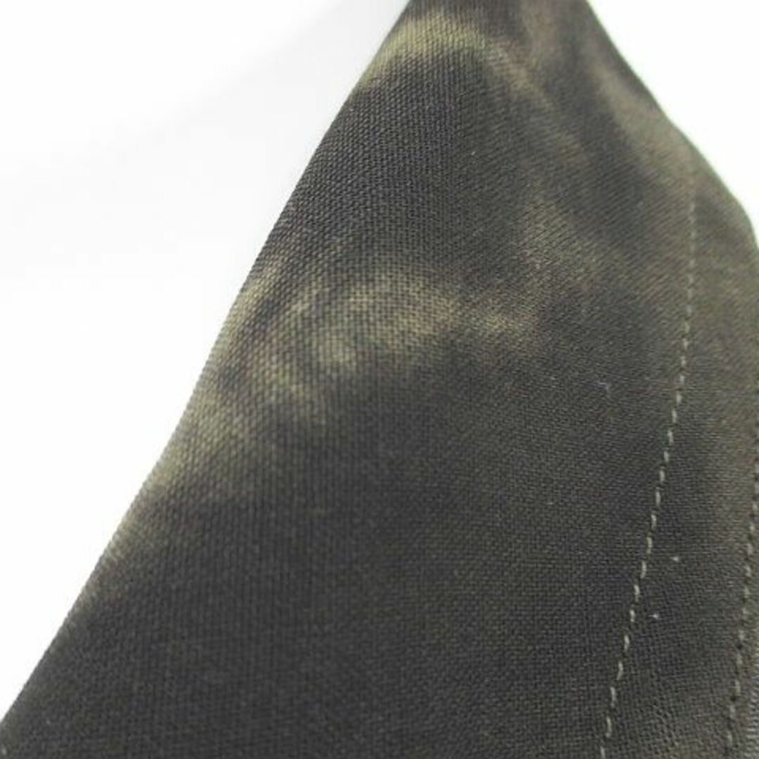 エイココンドウ タイダイ柄 シャツジャケット 薄手 前開き 茶 ブラウン 日本製 レディースのジャケット/アウター(その他)の商品写真