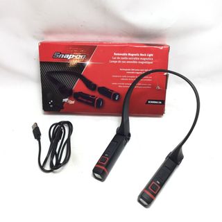 ΘΘSnap-on スナップオン ネックライト USB-Cケーブル付 2152 L02196 ECHDD012 レッド×ブラック(その他)