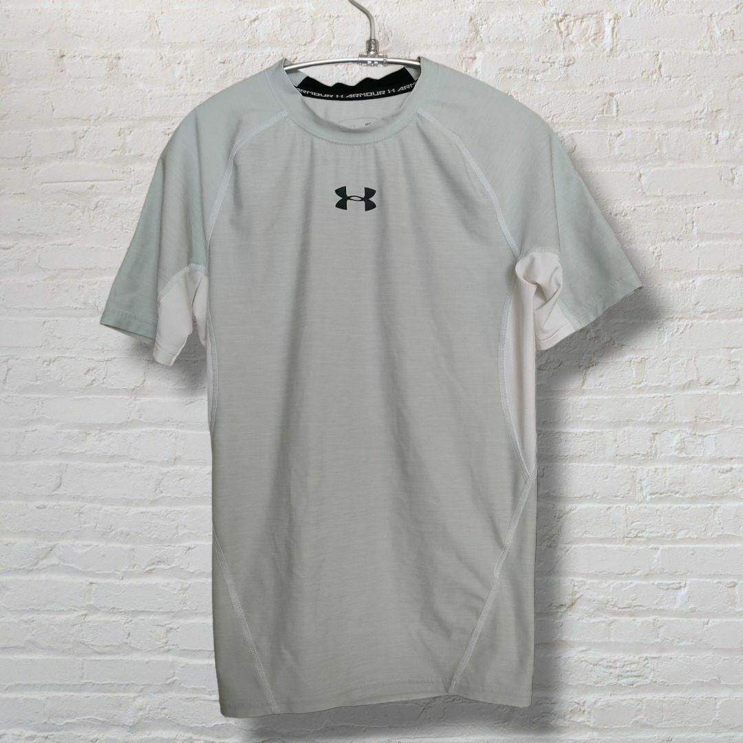 UNDER ARMOUR(アンダーアーマー)のUNDER ARMOUR アンダーアーマー　ヒートギア　半そでシャツ　M メンズのトップス(Tシャツ/カットソー(半袖/袖なし))の商品写真