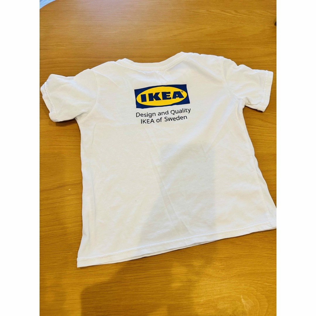 IKEA(イケア)のIKEATシャツ110センチ キッズ/ベビー/マタニティのキッズ服男の子用(90cm~)(Tシャツ/カットソー)の商品写真