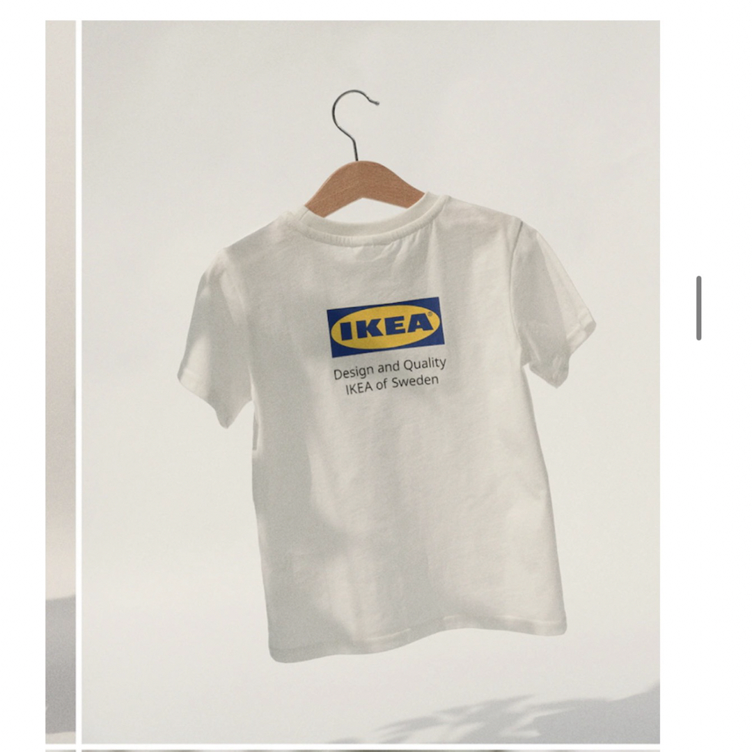 IKEA(イケア)のIKEATシャツ110センチ キッズ/ベビー/マタニティのキッズ服男の子用(90cm~)(Tシャツ/カットソー)の商品写真