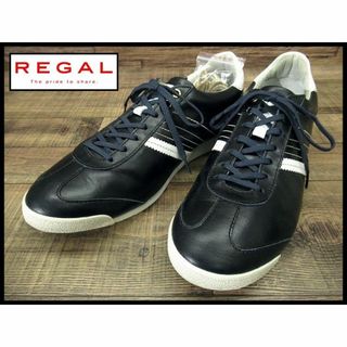 REGAL - 美品 替え紐付 リーガル 62ER レザー ローカット スニーカー 黒 27.0