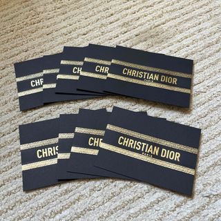 クリスチャンディオール(Christian Dior)のクリスチャンディオール   ムエット9枚(ショップ袋)