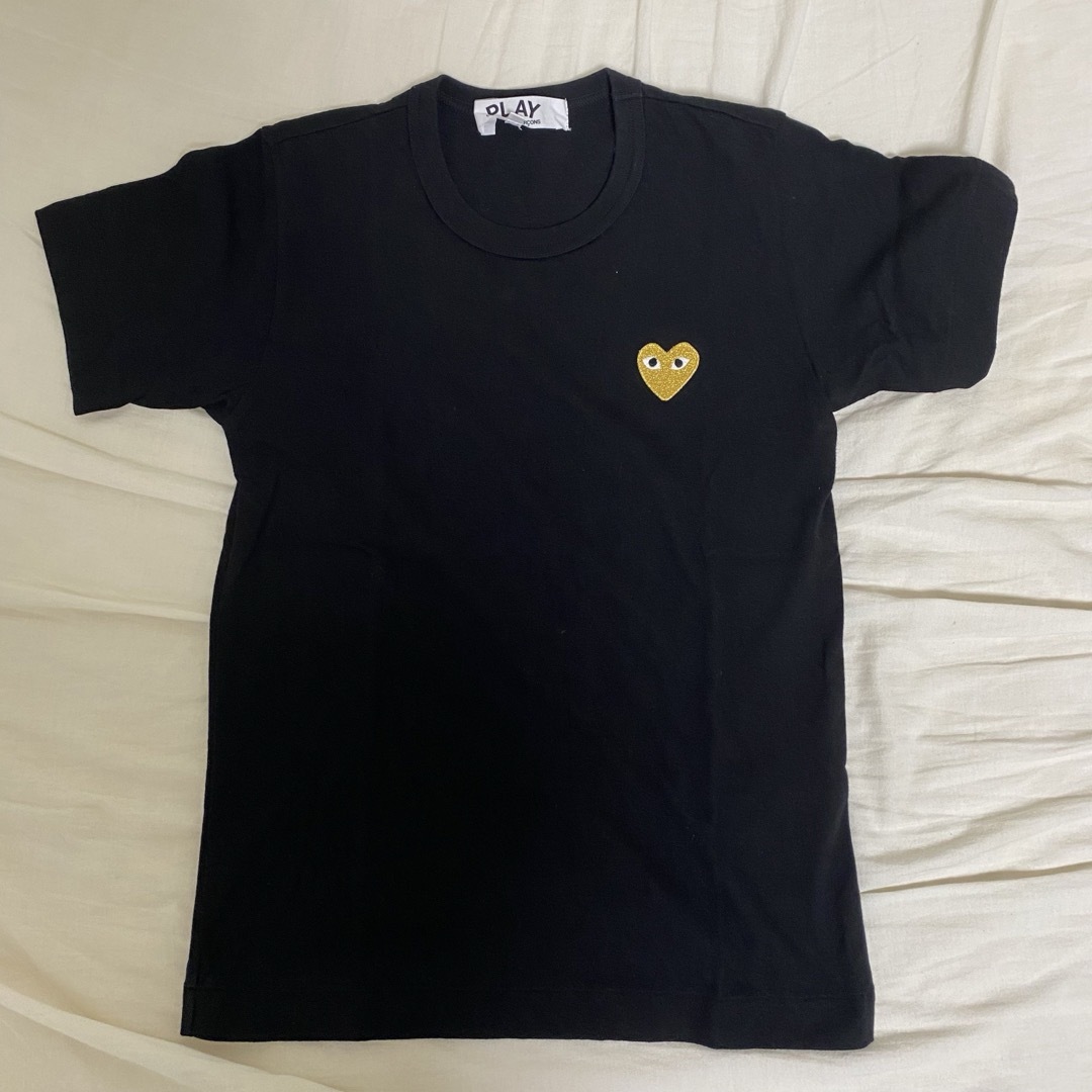 COMME des GARCONS(コムデギャルソン)のコムデギャルソンCOMME des GARCONSプレイハートロゴ半袖Tシャツ レディースのトップス(Tシャツ(半袖/袖なし))の商品写真