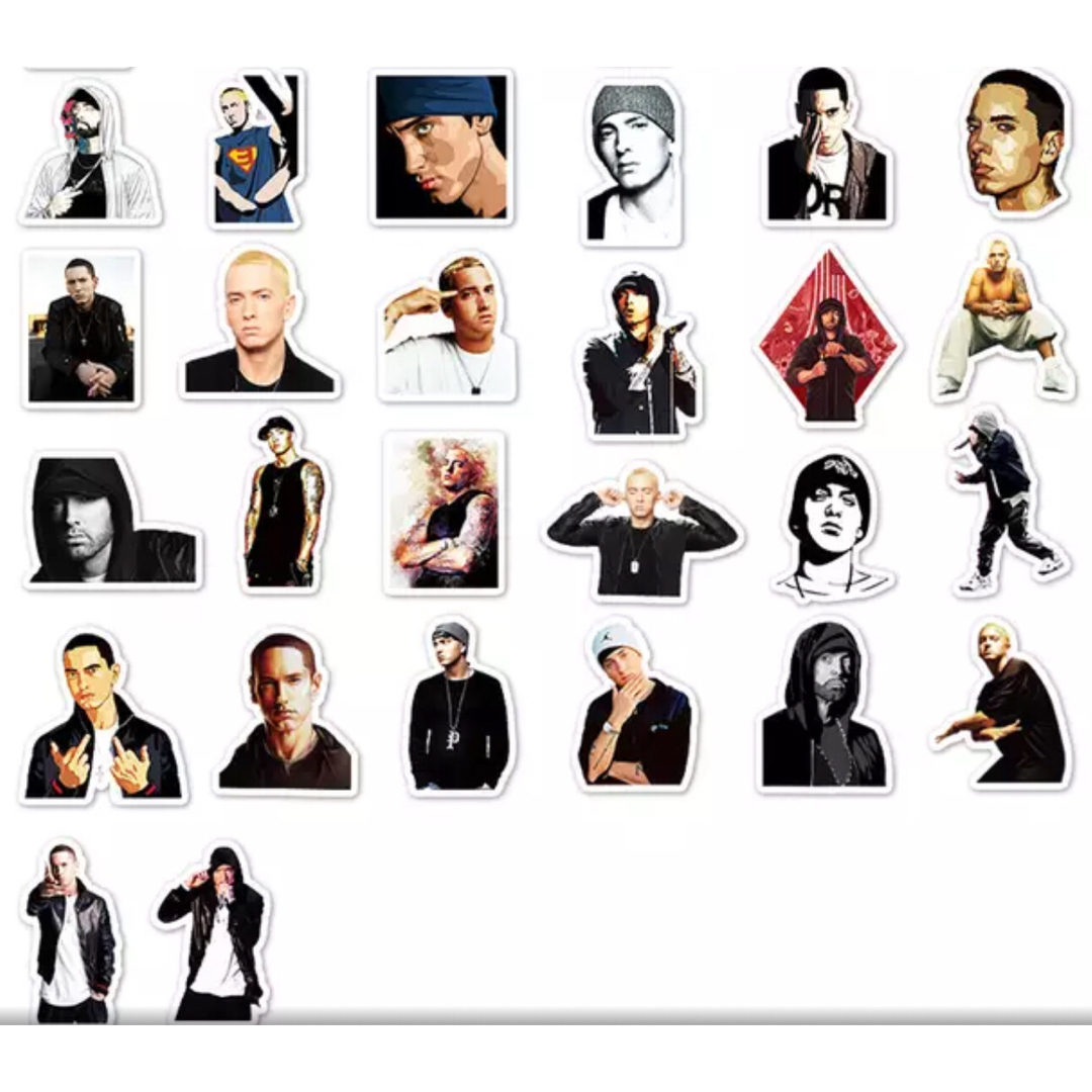 エミネム Eminem hiphop HIPHOP ステッカー  シール ラップ エンタメ/ホビーのCD(ヒップホップ/ラップ)の商品写真