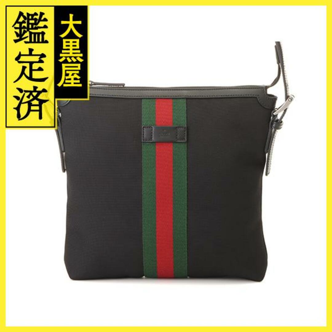 Gucci(グッチ)のグッチ　バッグ　シェリーライン　ショルダーバッグ　キャンバス/カーフ　【200】 メンズのバッグ(ショルダーバッグ)の商品写真